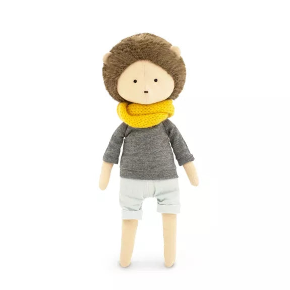 Plüsch und Stofftier "HEINRICH DER IGEL" - 100% Baumwolle ab 0+ - myshop-ffm