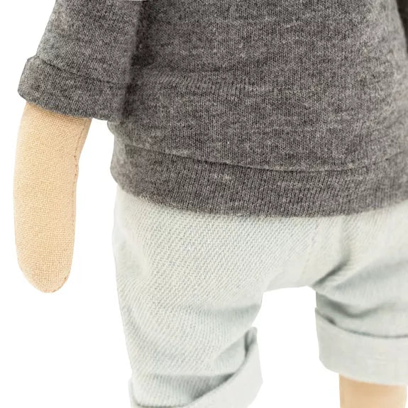 Plüsch und Stofftier "HEINRICH DER IGEL" - 100% Baumwolle ab 0+ - myshop-ffm