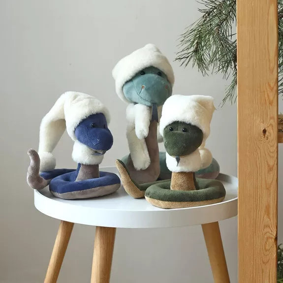 Plüsch und Stofftier "OLIVER DIE SCHLANGE" 25 cm - ab 0+ - myshop-ffm