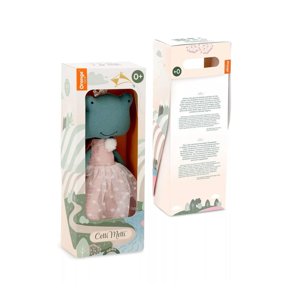 Plüsch und Stofftier "FIONA DER FROSCH" 30 cm + 0 Jahre