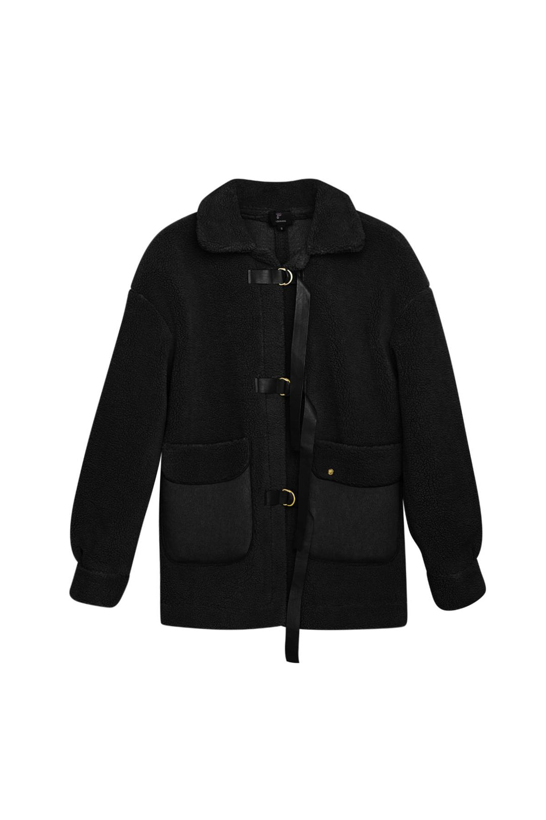 Damen Teddymantel Wärmejacke Flauschig Pelz Jacke