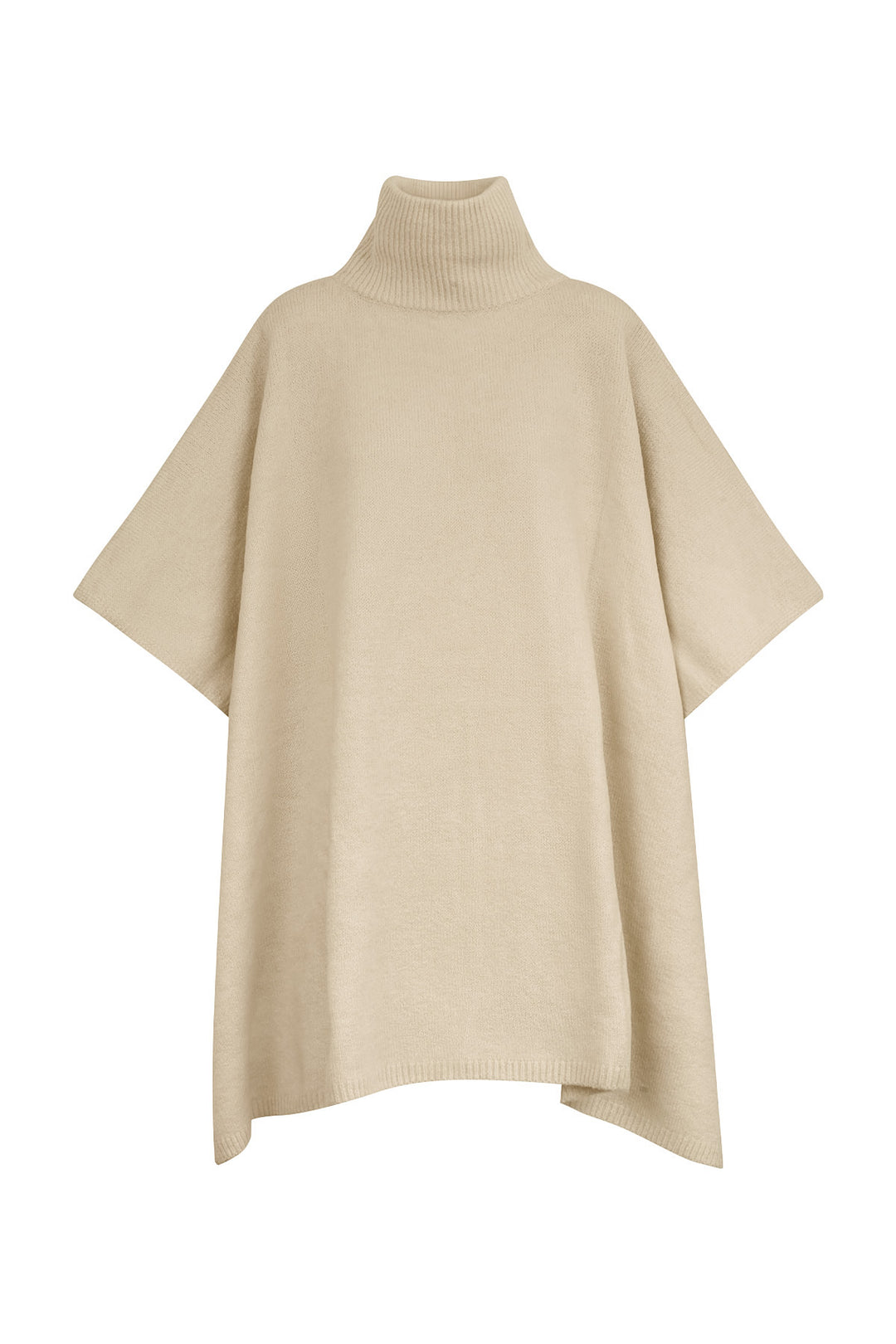 Damen Winter Warm Poncho Pullover Rollkragen Einheitsgröße
