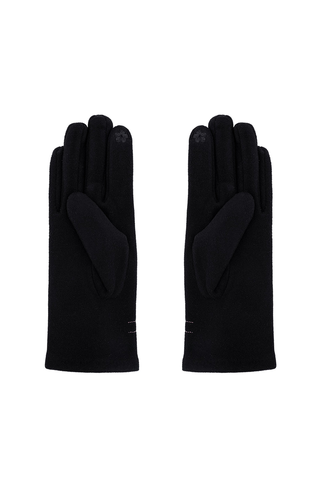 Damen Winter Warm Handschuhe "Zarte Schleife" Einzelne Finger Touchable