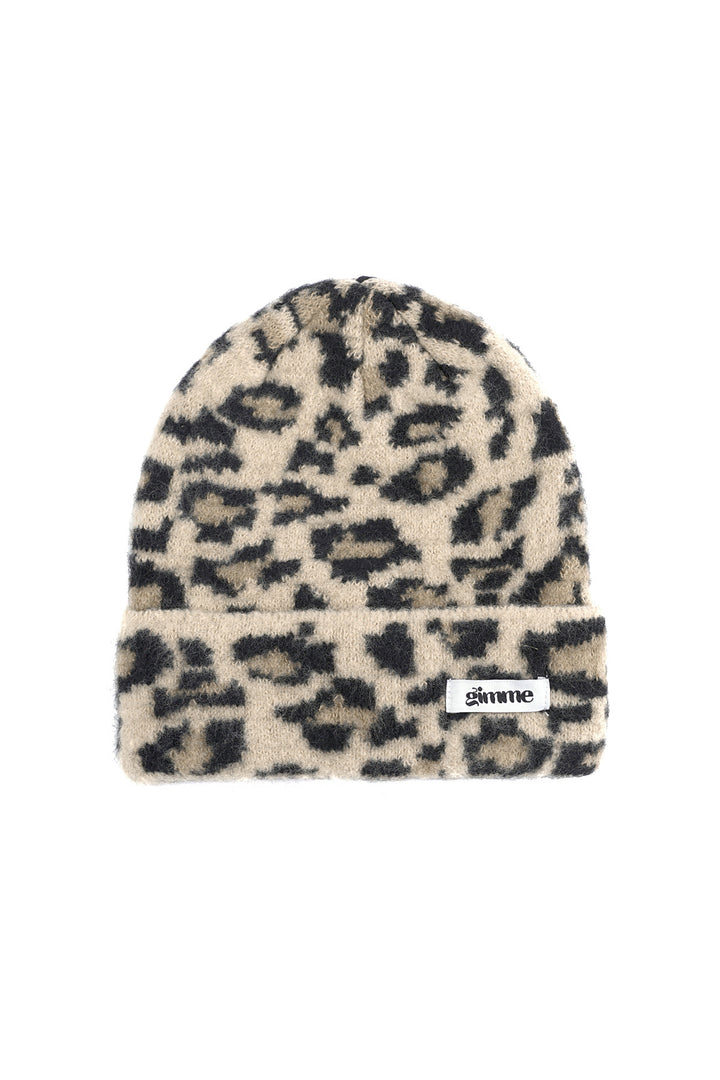 Damen Winter Mütze "Panther-Muster" Wintermütze Beanie verschiedene Farben