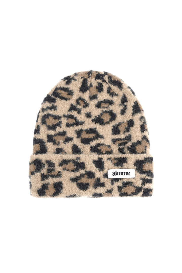 Damen Winter Mütze "Panther-Muster" Wintermütze Beanie verschiedene Farben