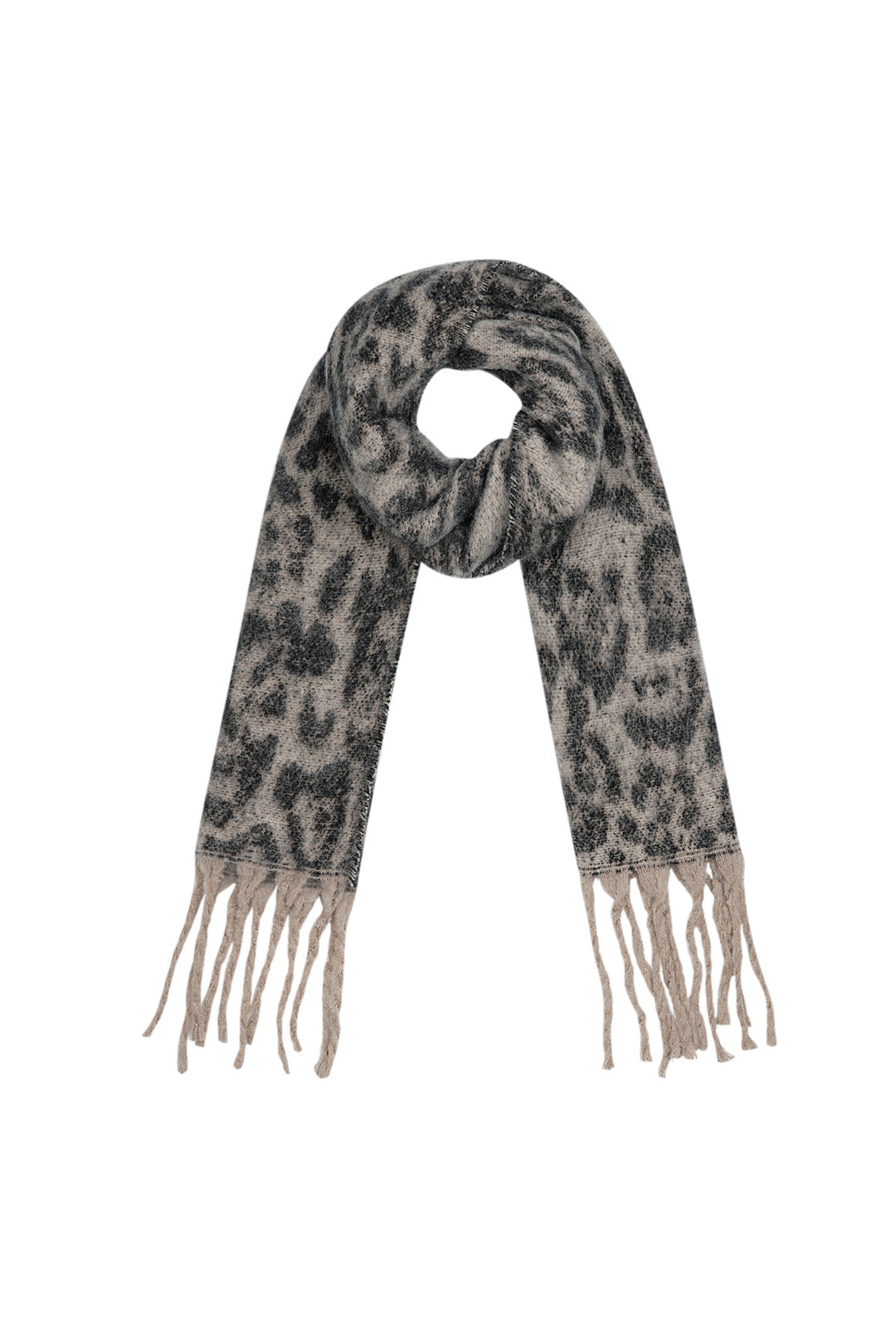 Damen Schal "Leopardenmuster" flauschiger Winter Schal verschiedene Farben