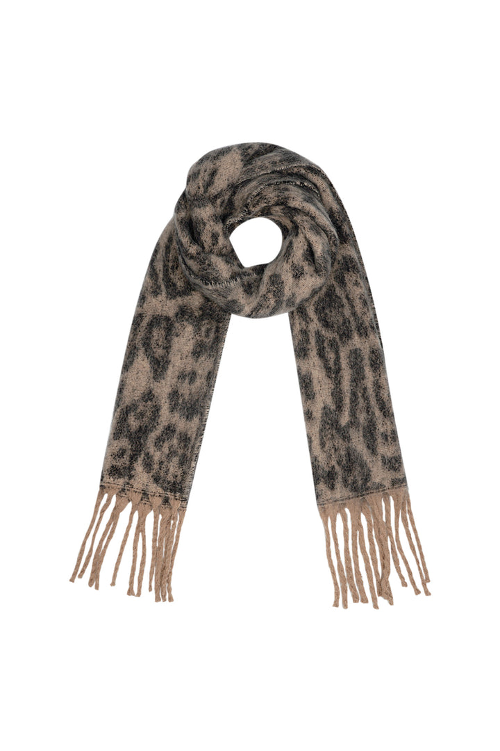 Damen Schal "Leopardenmuster" flauschiger Winter Schal verschiedene Farben