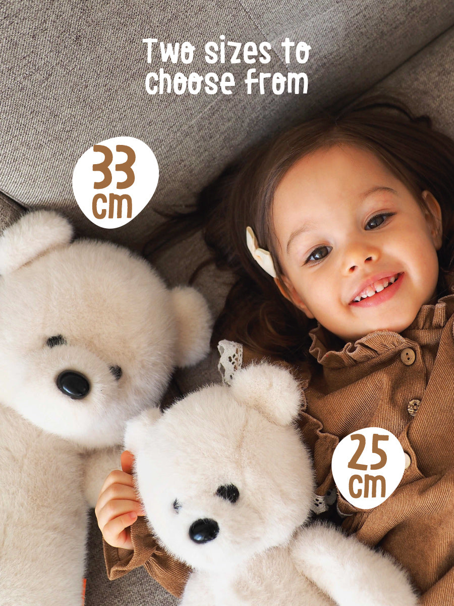 Plüsch und Stofftier "Weißer Bär" 42 cm ab 0 Jahre