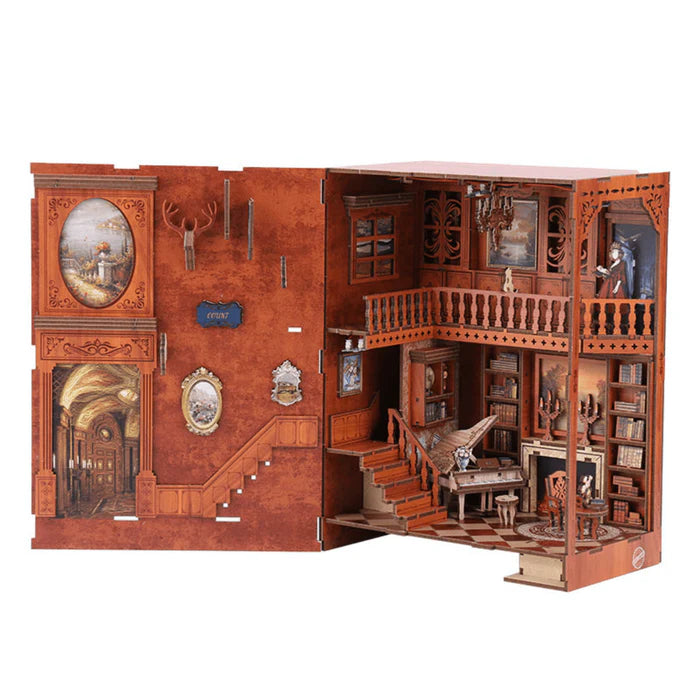Rolife "BOOKNOOK & Wonderland BOOKSTORE" TGB07 DIY 3D-Holz-Buchecke - myshop-ffm