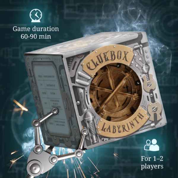 iDventure Cluebox "Cambridge Labyrinth" Escape Room in the Box - myshop-ffm