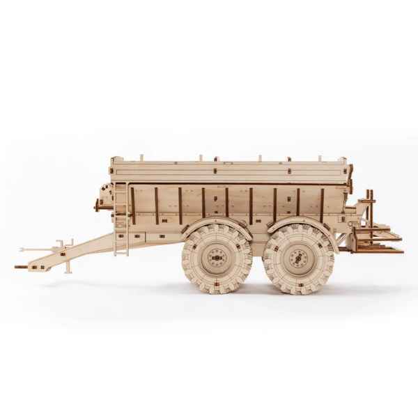 ECO WOOD ART "Trailer" Kirovets für K-7M Traktor Mechanisches 3D Holzmodell - myshop-ffm