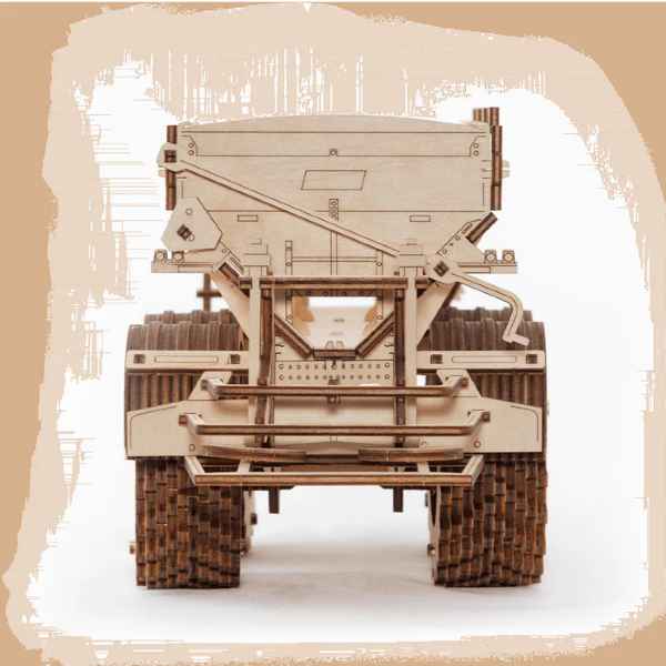 ECO WOOD ART "Trailer" Kirovets für K-7M Traktor Mechanisches 3D Holzmodell - myshop-ffm