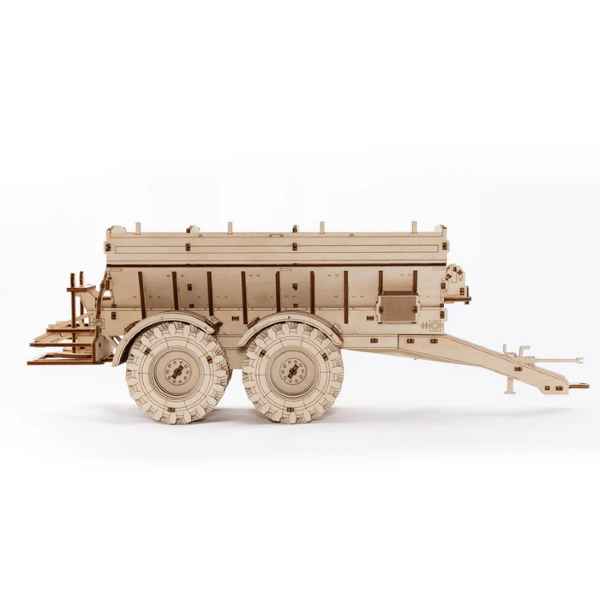 ECO WOOD ART "Trailer" Kirovets für K-7M Traktor Mechanisches 3D Holzmodell - myshop-ffm