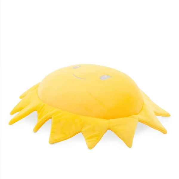 Plüsch Kuschelkissen "Lucky Sun" 50x50x13 cm Baby Kinder Kissen - myshop-ffm
