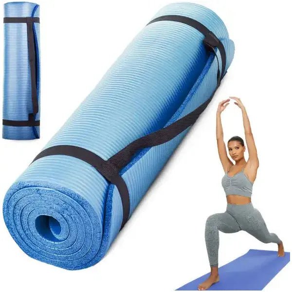 Areobic Yoga Fitness Yogamatte 180 x 60 cm in 2 Farben - myshop-ffm