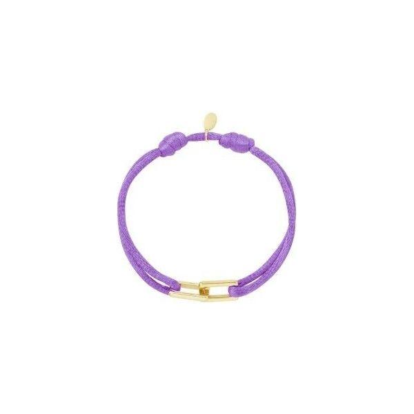 Armband aus Stoff in Lila & 4 verschiedenen Variationen - myshop-ffm