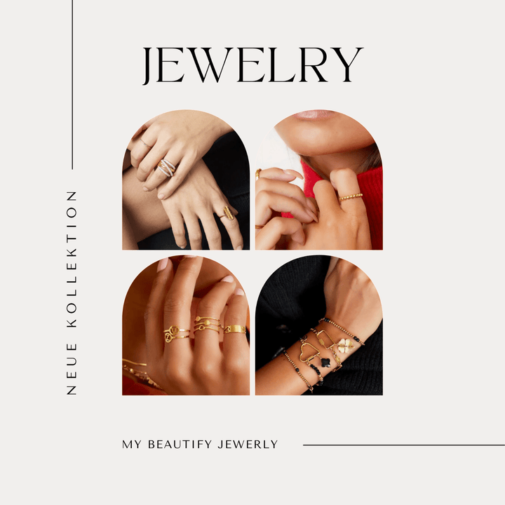 Armband "Blue Lagoon" Perlen Rainbow Kollektion - myshop-ffm