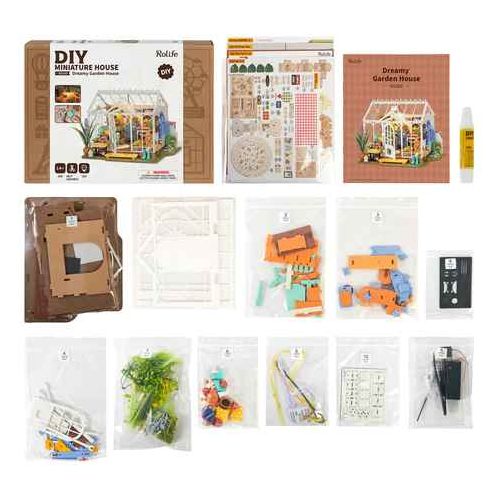 Rolife "Dreamy Garden House" DG163 3D-Holz-Miniaturhaus - myshop-ffm