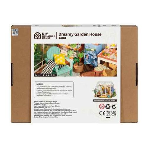 Rolife "Dreamy Garden House" DG163 3D-Holz-Miniaturhaus - myshop-ffm