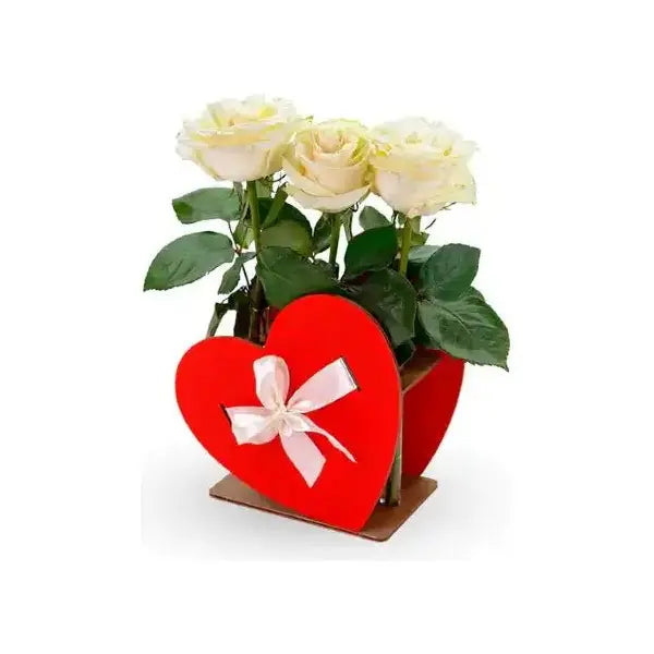 ECO WOOD ART DIY Dekorative Vase mit verschiedenen Motiven Holz-Bausatz - myshop-ffm