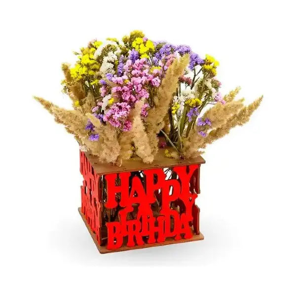 ECO WOOD ART DIY Dekorative Vase mit verschiedenen Motiven Holz-Bausatz - myshop-ffm