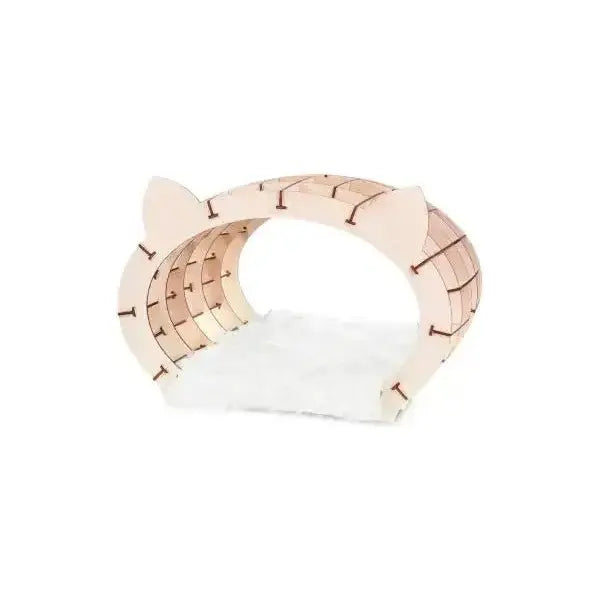 ECO WOOD ART DIY Katzenhaus Bausatz aus Holz in verschiedene Varianten - myshop-ffm