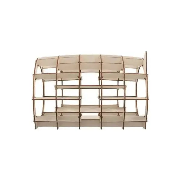 ECO WOOD ART DIY Katzenhaus Bausatz aus Holz in verschiedene Varianten - myshop-ffm