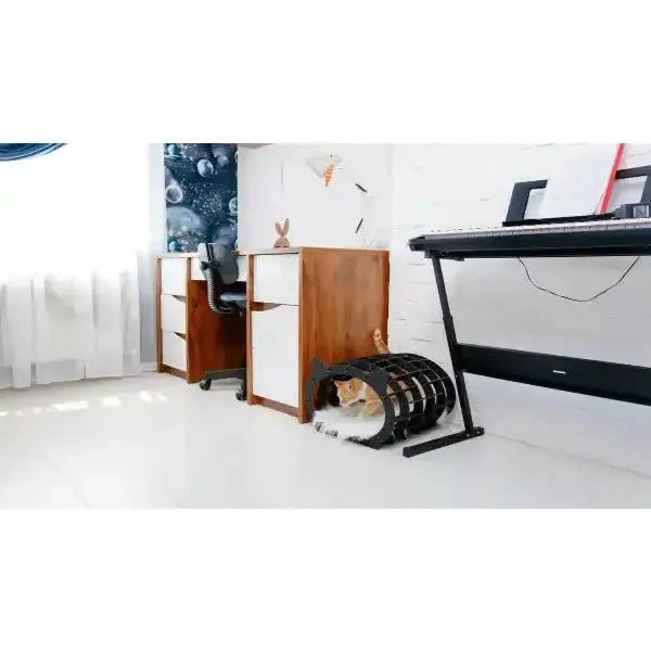 ECO WOOD ART DIY Katzenhaus Bausatz aus Holz in verschiedene Varianten - myshop-ffm