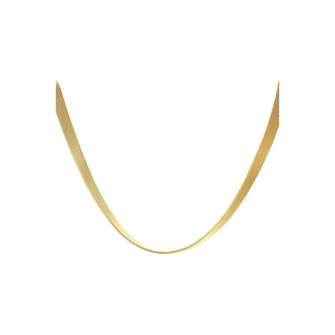 Elegante Halskette in Gold oder Silber - Länge 35-42 cm - myshop-ffm