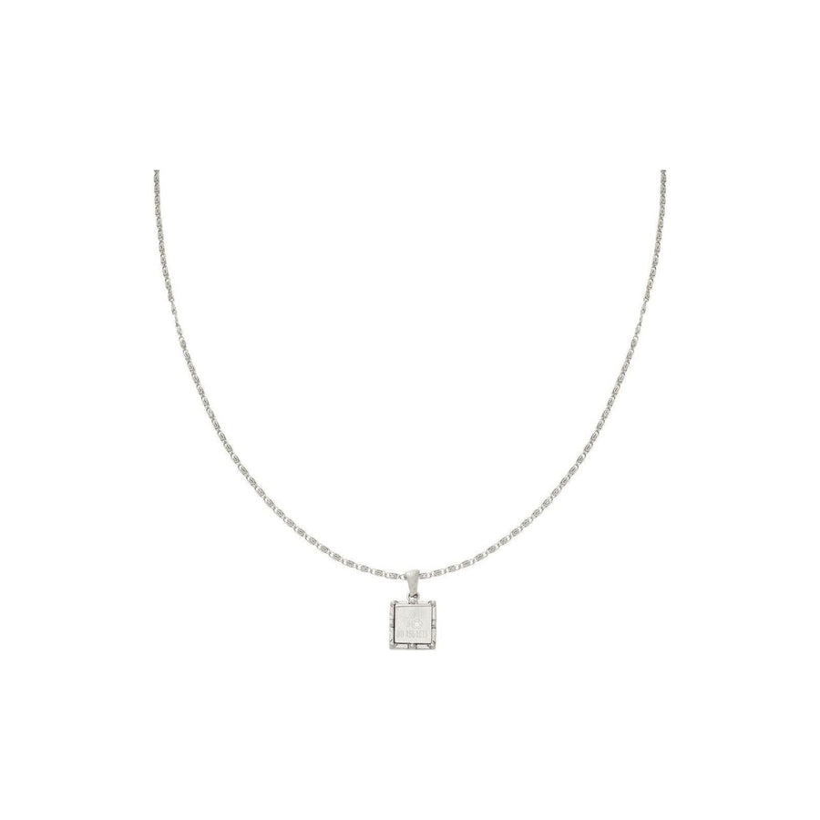 Halskette "Head Up" in Silber - Länge 39-43 cm - myshop-ffm