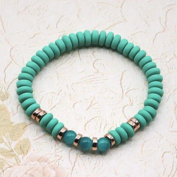 Handgefertigtes Armband "Baily" in vielen verschiedenen Farben - myshop-ffm