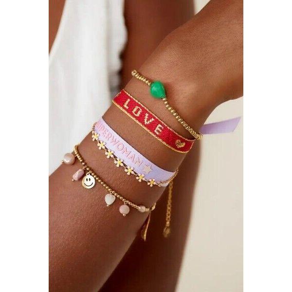 Herzarmband "Summergirls-Kollektion" in Gold in 2 Farben - myshop-ffm