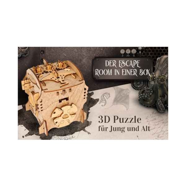 iDventure Cluebox - "Captain`s Nemo Nautilus" Escape Room in der Box - myshop-ffm