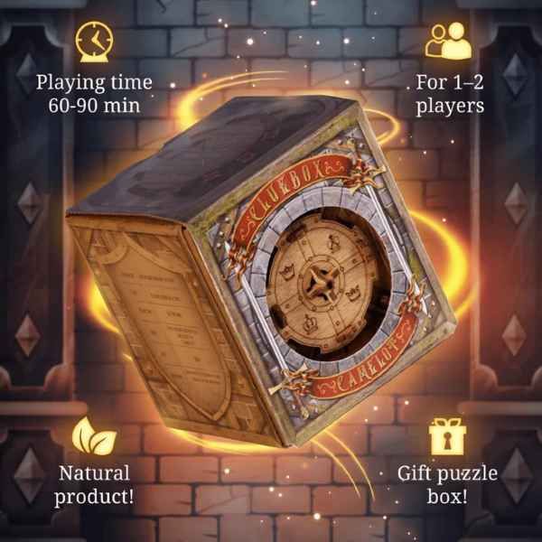 iDventure Cluebox "The Trial of Camelot"  Escape Room in the Box - myshop-ffm
