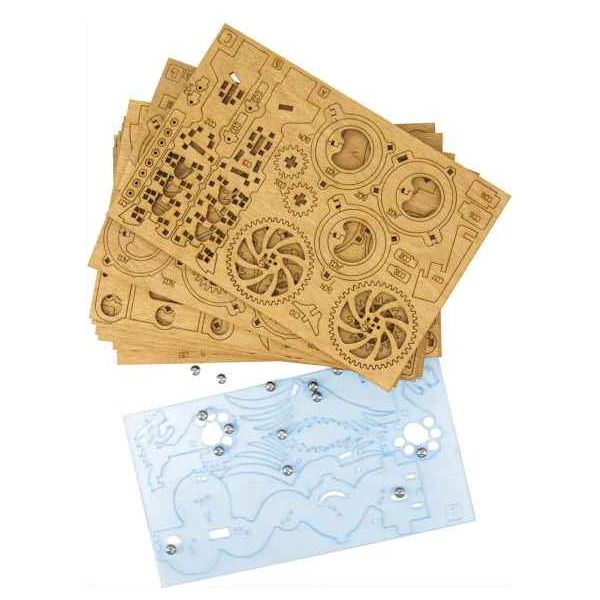 iDventure "Marble Run Dragon" Holz Murmelbahn -  DIY Holzbausatz - myshop-ffm