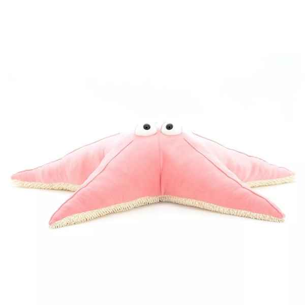 Plüsch Kuschelkissen "Großer Seestern" 80 cm in 2 Farben Baby Kinder Kissen - myshop-ffm