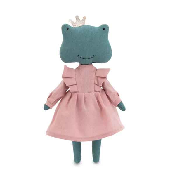 Plüsch und Stofftier "FIONA DER FROSCH" 29 cm ab 0 Jahre - myshop-ffm