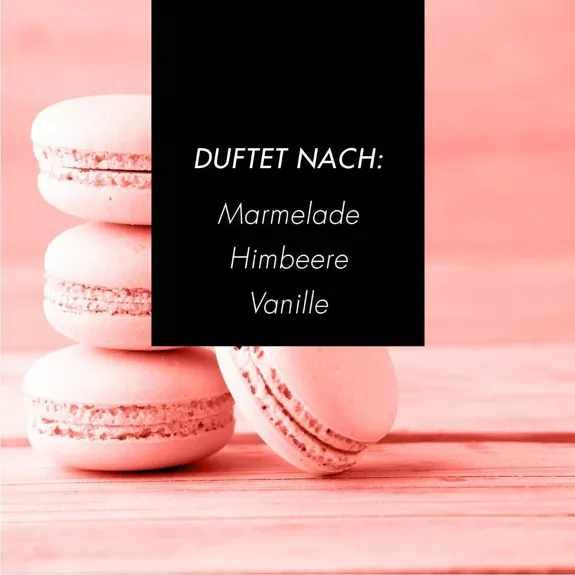 Purple River Duftkerze Sweet Macaron - 113g im Glas bis 20-40 Stunden, handgefertigt - myshop-ffm