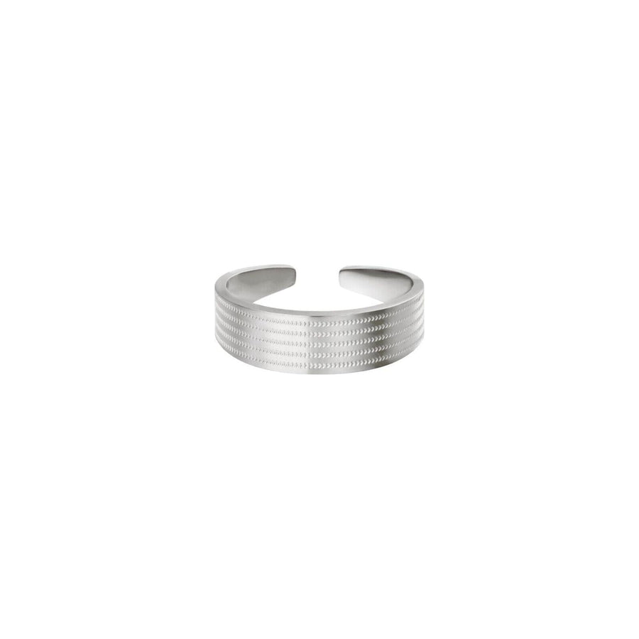 Ring "For Real" in Silber - myshop-ffm