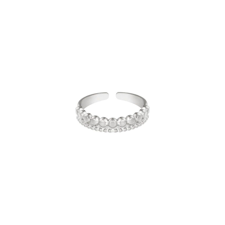 Ring "Sissy" in Silber verstellbar - myshop-ffm