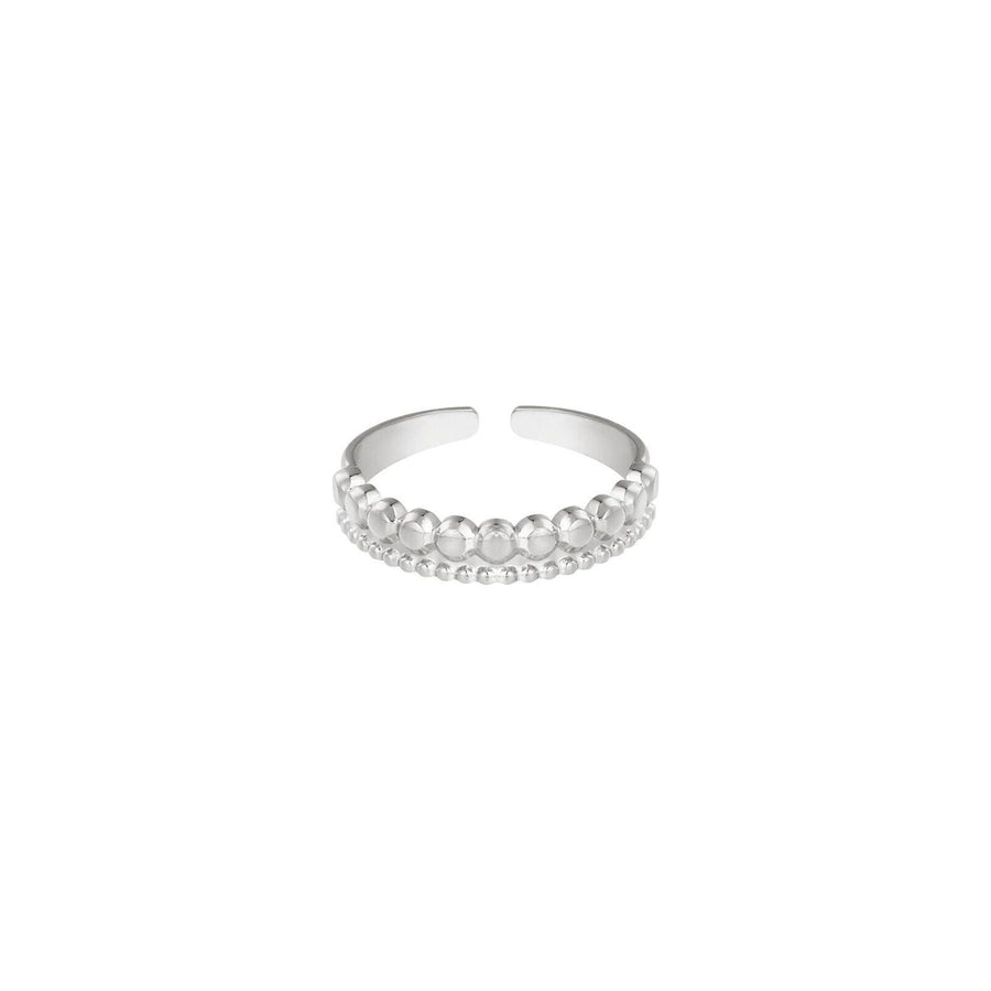 Ring "Sissy" in Silber verstellbar - myshop-ffm