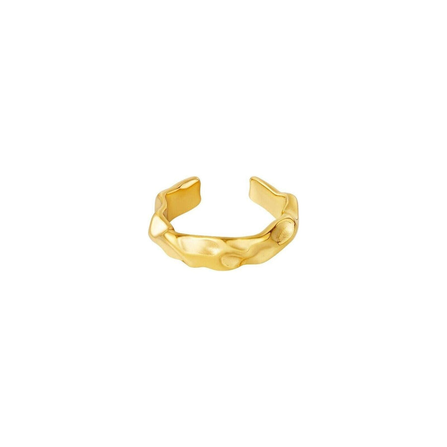 Ring "Style" in Gold verstellbar - myshop-ffm