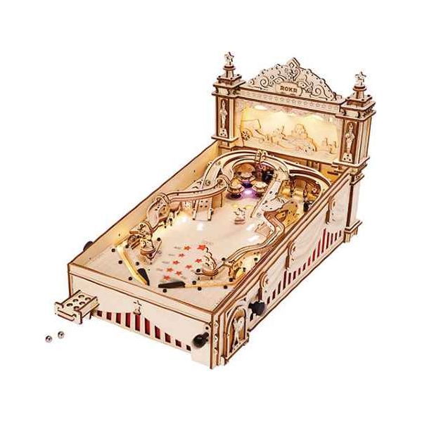 ROKR "3D Pinball Machine" - 3D-Holzmodell EG01 - myshop-ffm