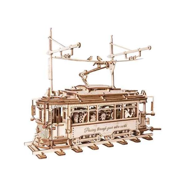 ROKR "Classic City Tram" Klassische Strassenbahn LK801 3D Holzmodell - myshop-ffm