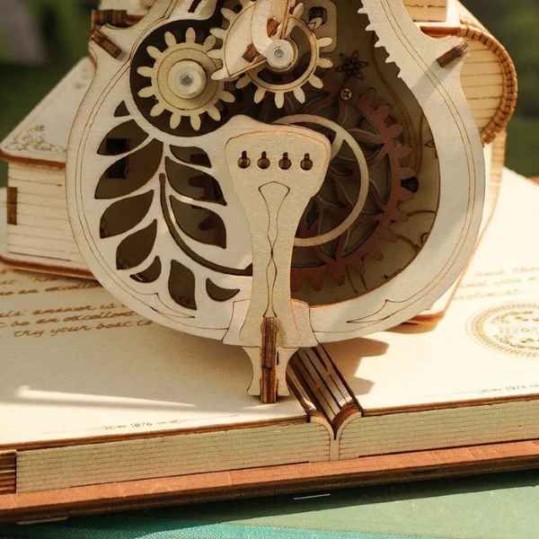 ROKR "Magic Cello" Mechanische Musikbox 3D Holzmodell AMK 63 - myshop-ffm