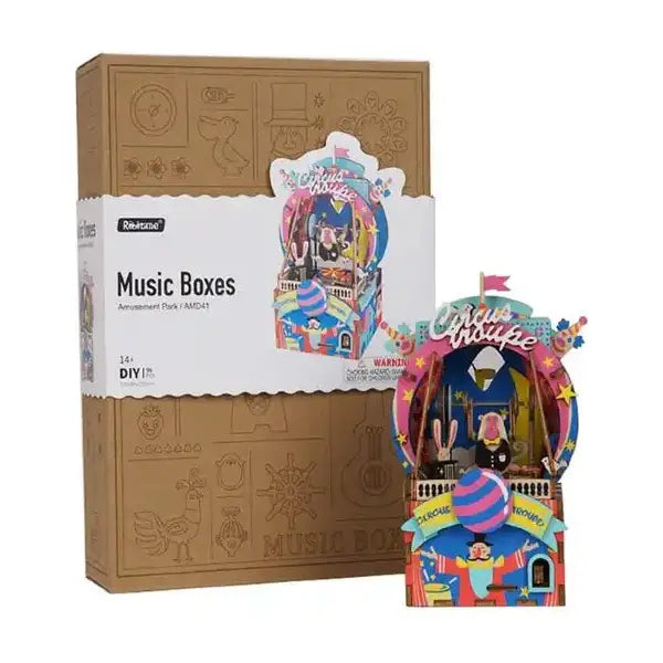 Rolife "Vergnügungspark Spieluhr Music Box" 3D Holzmodell  - myshop-ffm