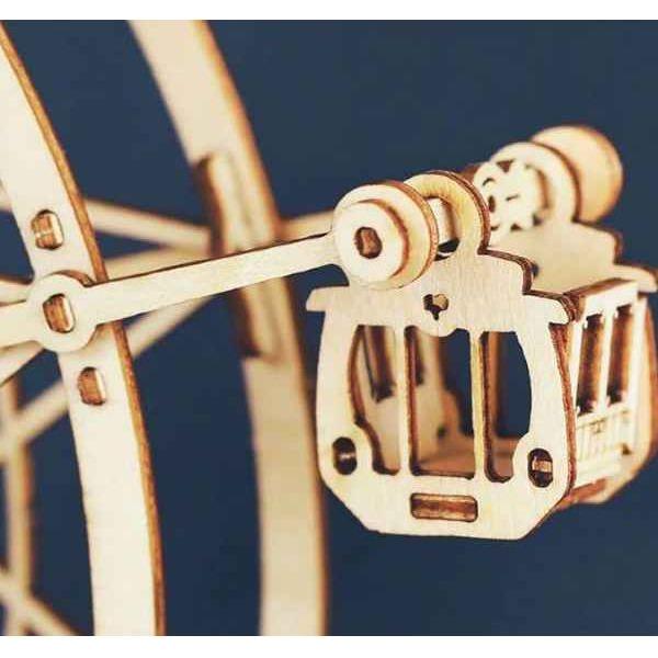 Rolife "Ferris Wheel Music Box" - Riesenrad TGN01 3D Holzmodell - myshop-ffm
