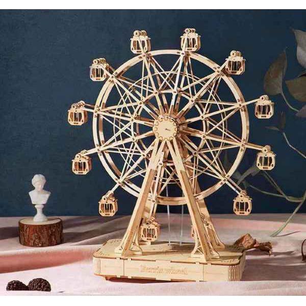 Rolife "Ferris Wheel Music Box" - Riesenrad TGN01 3D Holzmodell - myshop-ffm