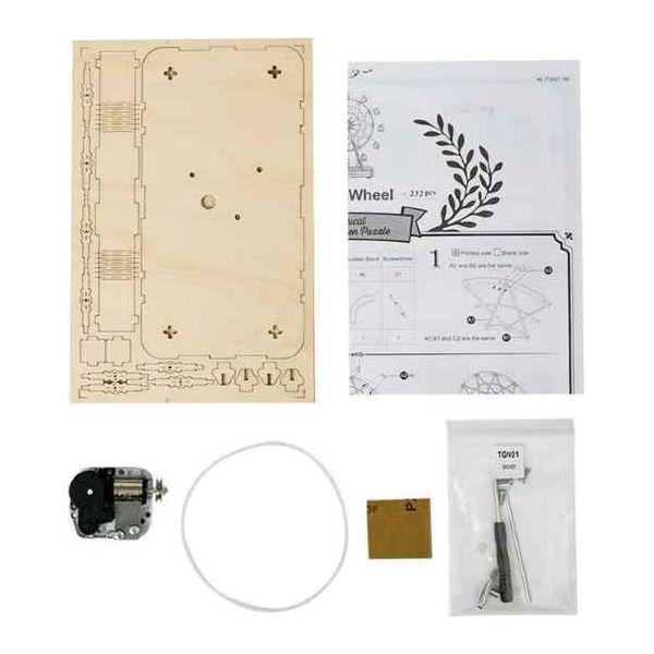 Rolife "Ferris Wheel Music Box" - Riesenrad TGN01 3D Holzmodell - myshop-ffm