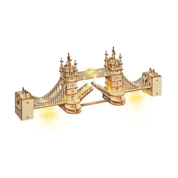 Rolife "Tower Bridge" Puzzle mit Lichtern TG412 - 3D Holzmodell - myshop-ffm